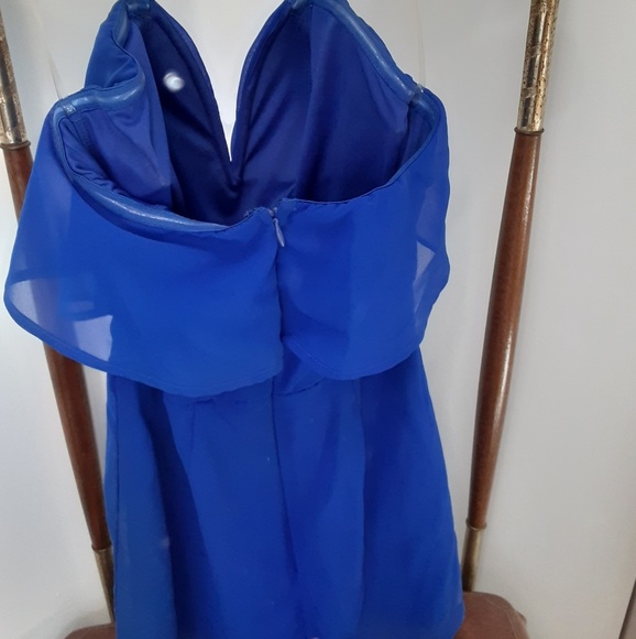 Blue Charlotte Ruse Romper XS - Picture 3 of 5